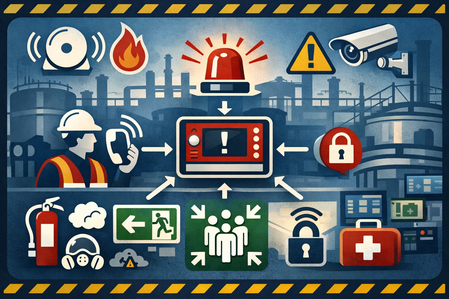 Los sistemas de comunicación y su rol clave en seguridad industrial