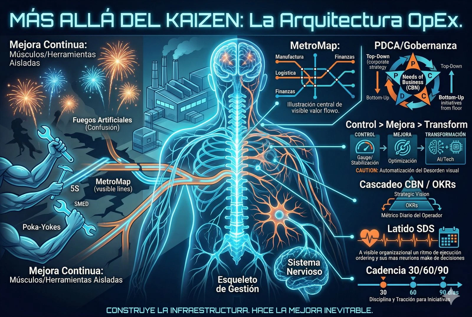 Kaizen: Arquitectura de excelencia operativa