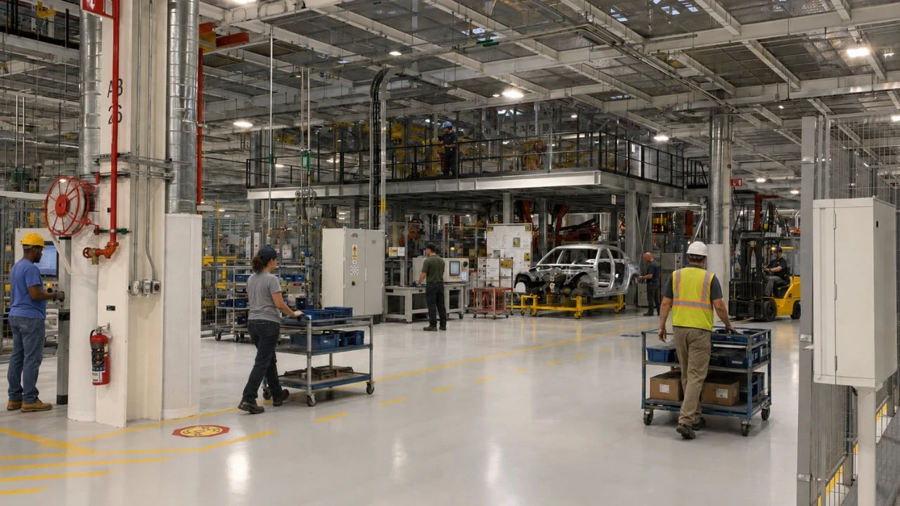 INEGI reporta contracción manufacturera al cierre del primer trimestre