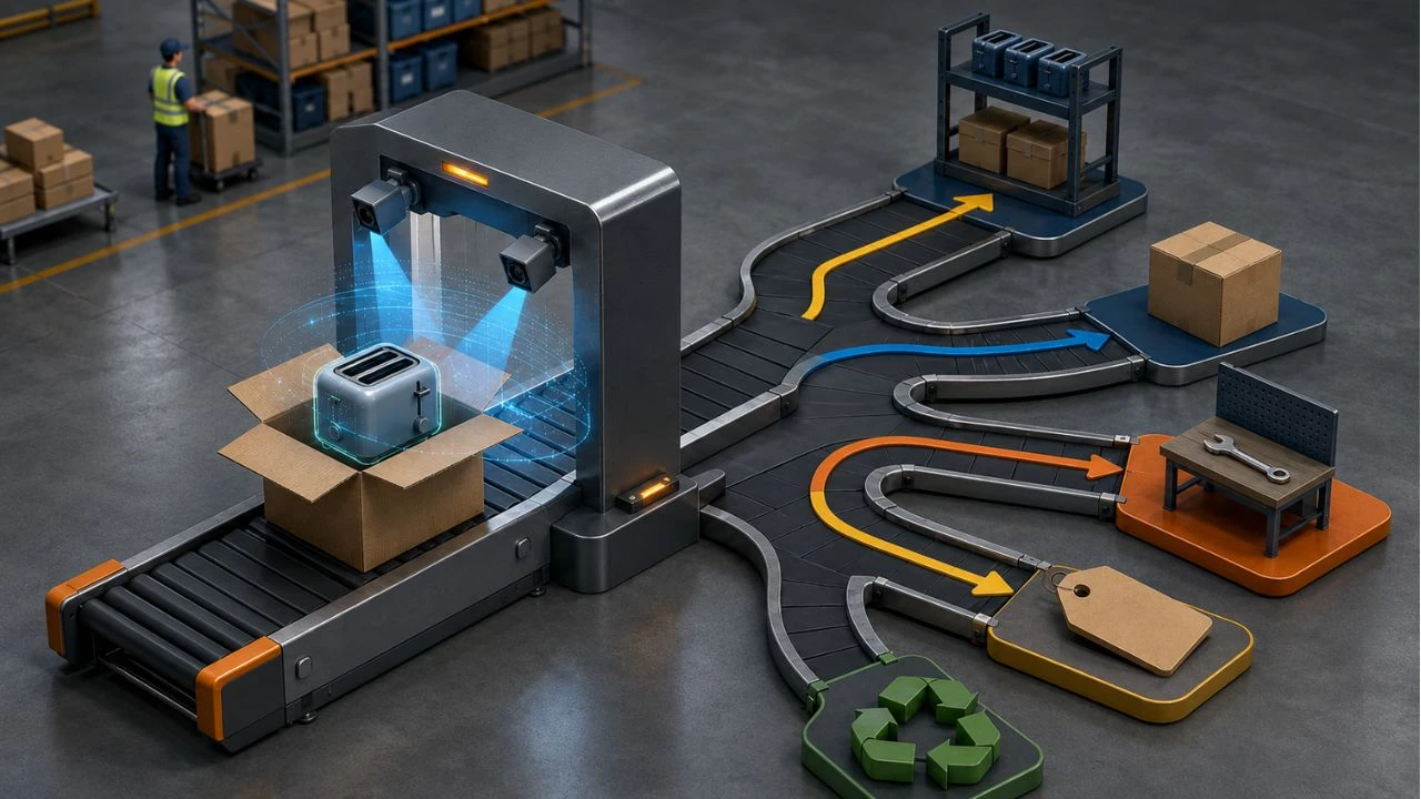 La IA en la clasificación de productos retornados por el cliente.
