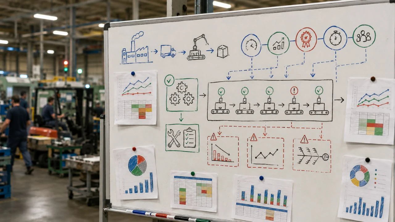 La importancia del tablero de control en la Manufactura