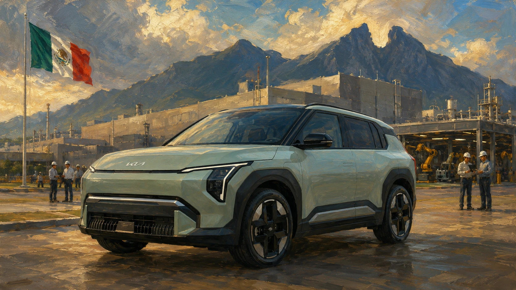 Kia invertirá 649 mdd para fabricar el EV3 en México