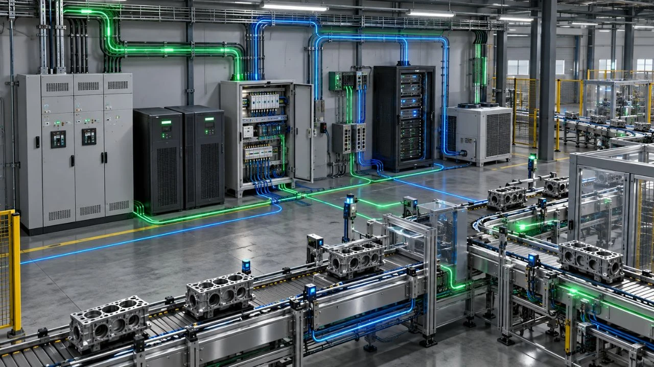 OT/TI: la infraestructura física detrás de la planta conectada