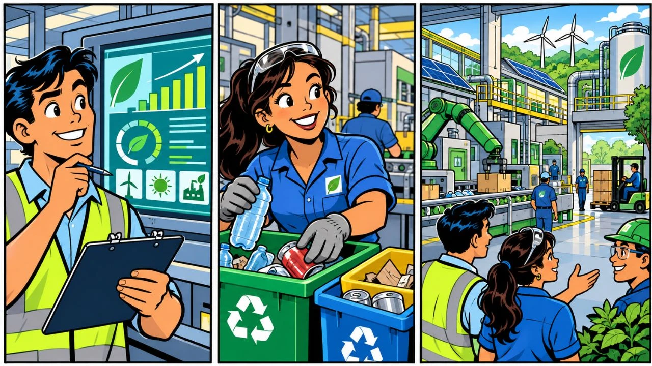 La fábrica verde entre la narrativa y la realidad de la manufactura
