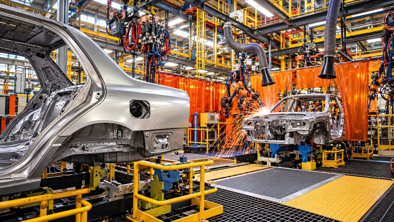 Producción manufacturera en México crece 1.7 % en agosto