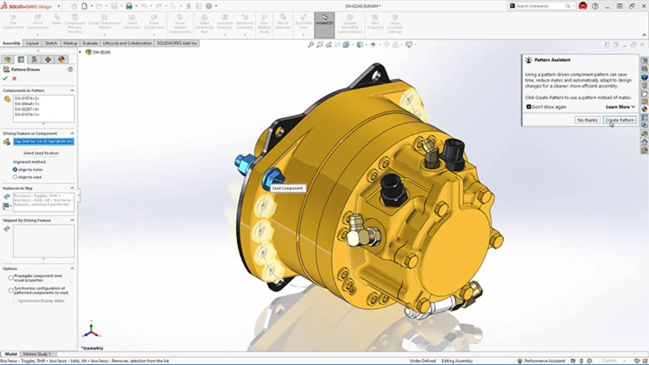 Presentan versión 2027 de Solidworks con sólidos componentes de IA